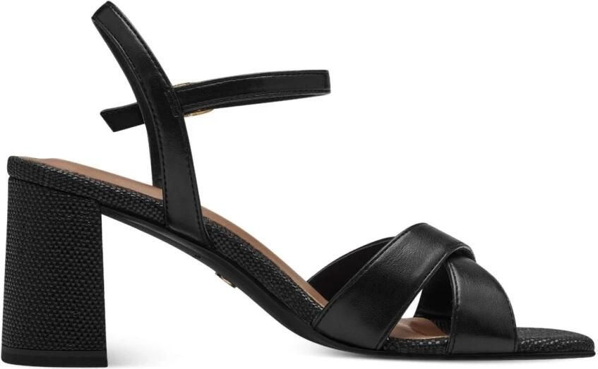 Tamaris Elegante Zwarte Platte Sandalen Vrouwen Black Dames - Foto 3
