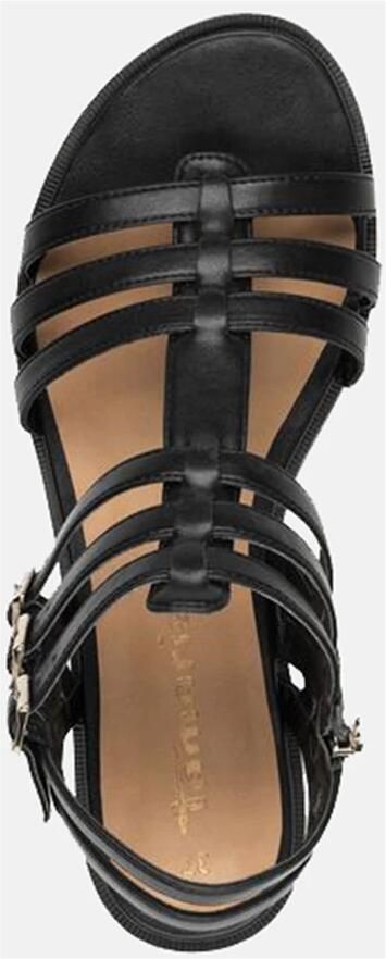 Tamaris Zwarte damessandalen stijlvol en comfortabel - Foto 2