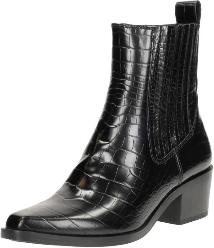 Tamaris Vegan dierenprint enkellaars Black Dames - Foto 5