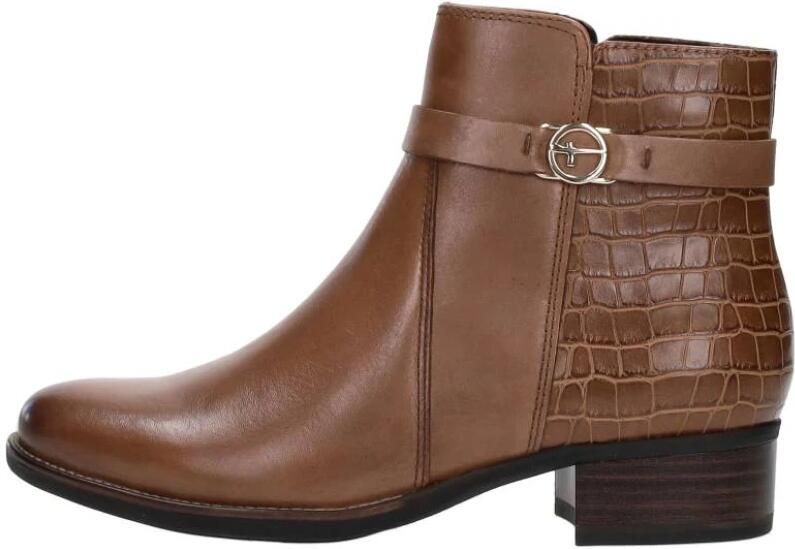 Tamaris Stijlvolle enkellaars met 3 cm hak Black Dames - Foto 3