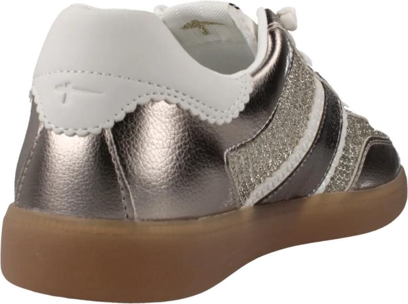 Tamaris dames sneaker 1-23639-46-957 Dames lage schoenen Metallic - Foto 7