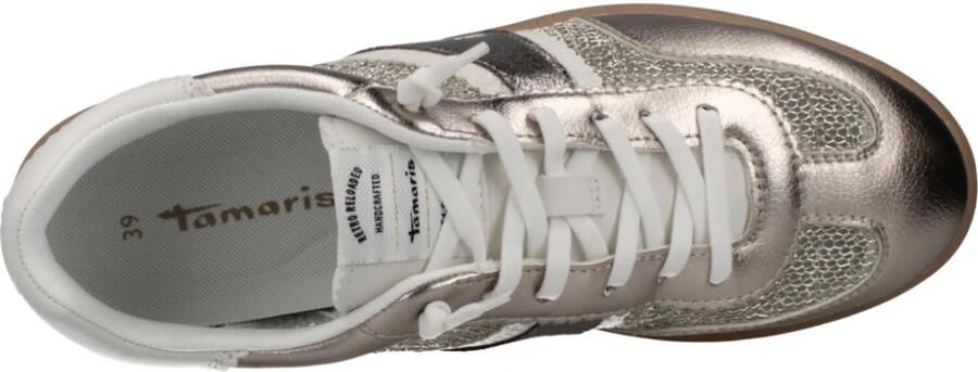 Tamaris dames sneaker 1-23639-46-957 Dames lage schoenen Metallic - Foto 10