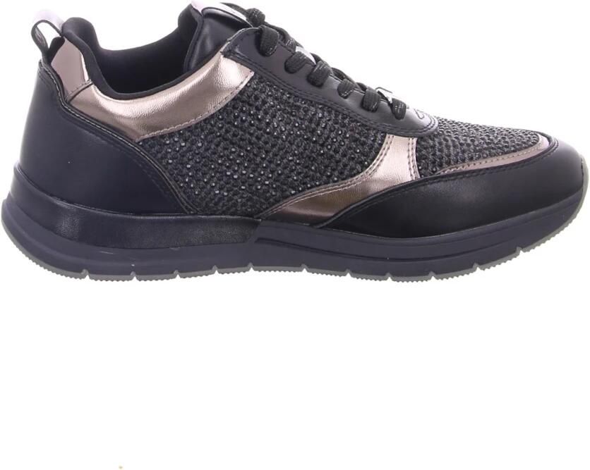 Tamaris Plateausneakers vrijetijdsschoen lage schoen veterschoen in vegan uitvoering - Foto 3