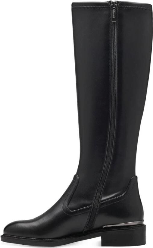 Tamaris Zwarte Gesloten Enkellaarzen Black Dames - Foto 2