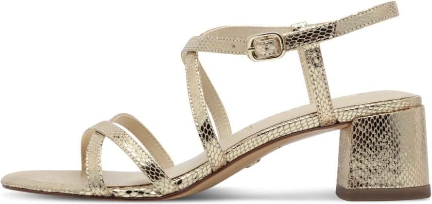 Tamaris Essentials Dames Sandalen LT GOLD STRUCT