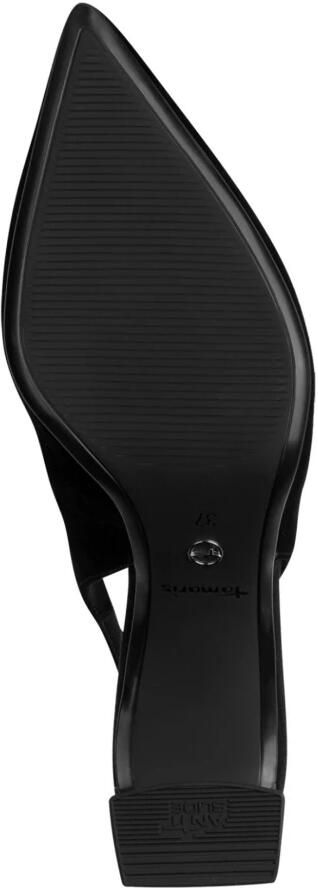 Tamaris dames leren slingpumps 1-29624-46-004 damesschoen zwart - Foto 5