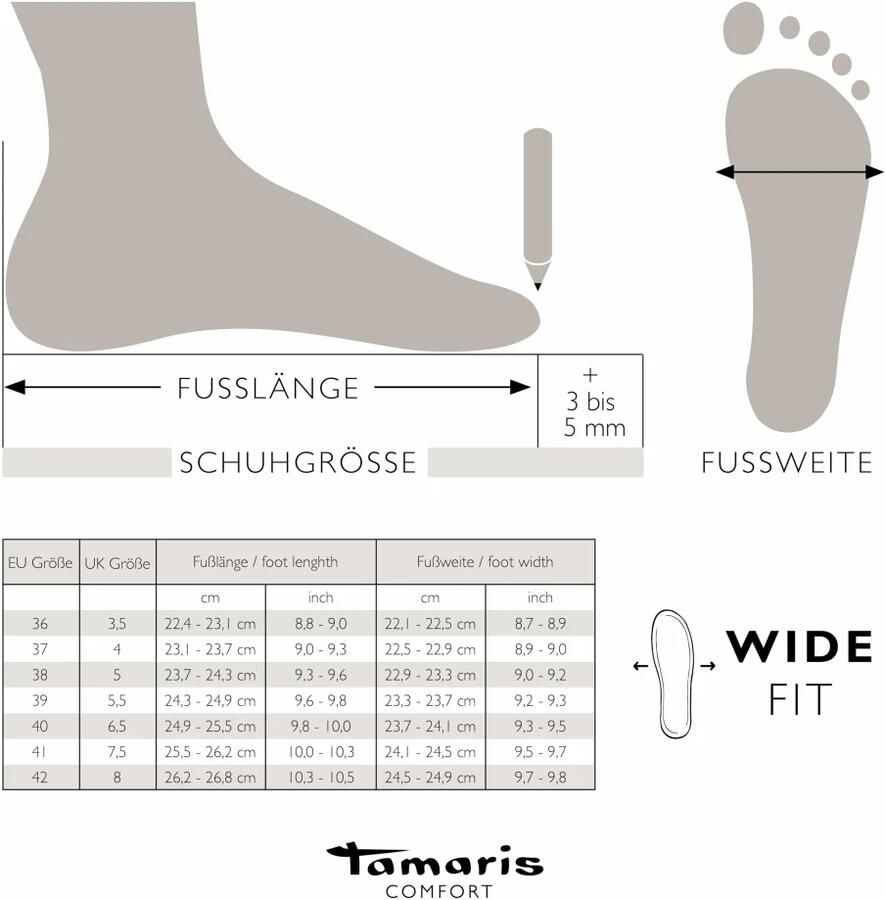 Tamaris WIDE FIT Enkellaarsje 8-85214-43 022 normaal - Foto 3