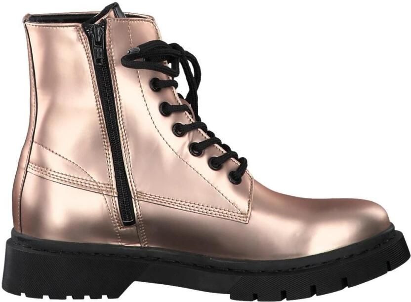 Tamaris Lage hakken roze metallic Roze Dames