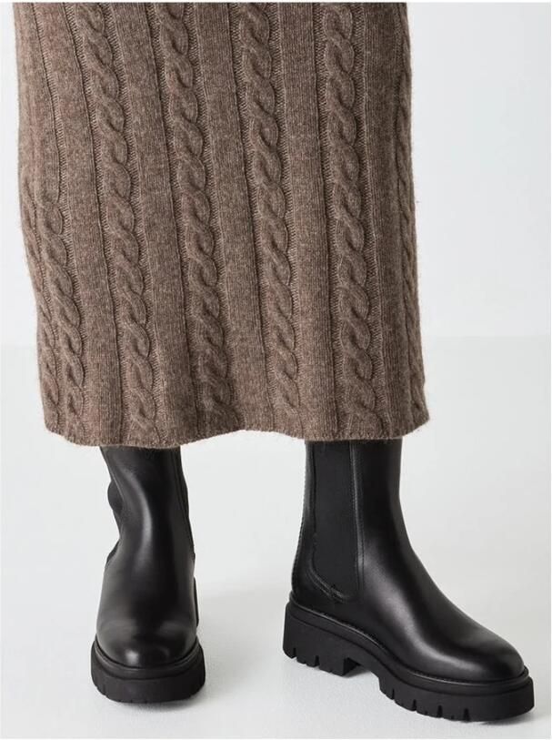 Tamaris Chelsea-boots blokhak instaplaarzen korte laarzen stretchinzetten aan beide zijden - Foto 5