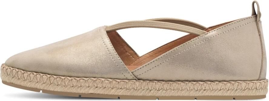 Tamaris Espadrilles plateau zomerschoen flats instapschoen met touch it-uitrusting