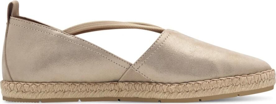 Tamaris Espadrilles plateau zomerschoen flats instapschoen met touch it-uitrusting