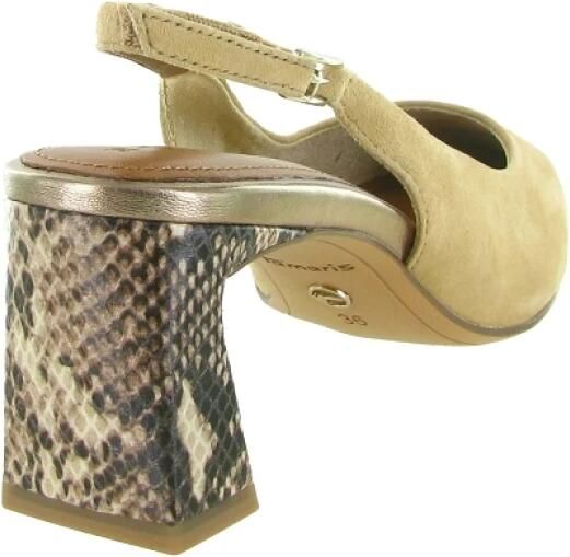 Tamaris Core Dames Sandalen BEIGE - Foto 3