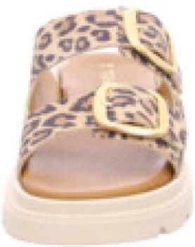 Tamaris Leopard Slippers bruin Leer Dames - Foto 4