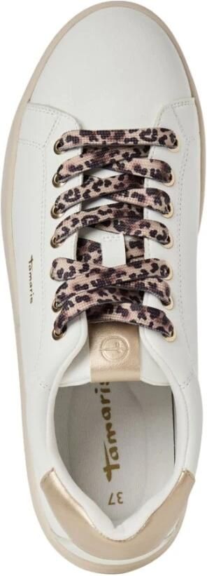 Tamaris Damestrainers 1-23720-43 147 Vegan M2332143 gebroken wit - Foto 3