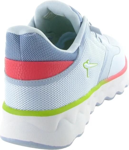 Tamaris NOWANA damestrainers 1-23700-44 895 lage damesschoenen vegan lichtblauw - Foto 4