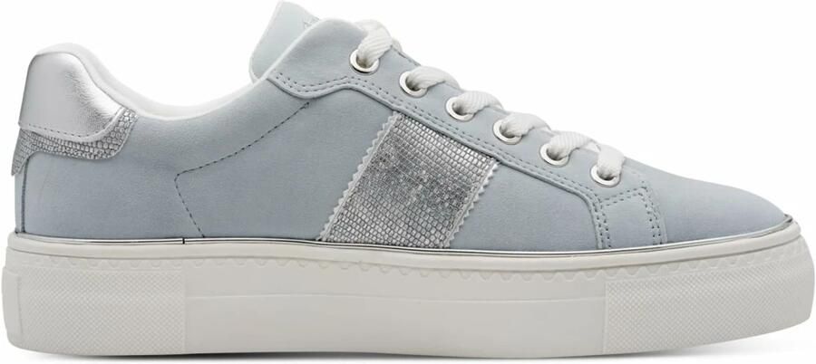 Tamaris Sneaker 1-23724-42-883 Dames Lage Damesschoen lichtblauw