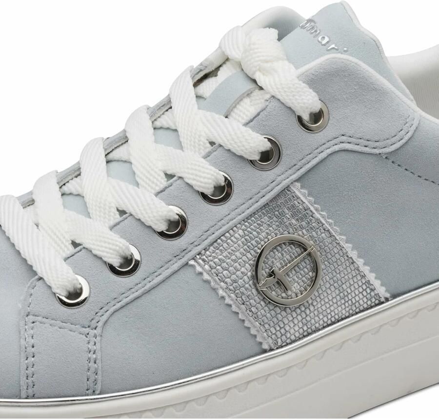 Tamaris Sneaker 1-23724-42-883 Dames Lage Damesschoen lichtblauw - Foto 4