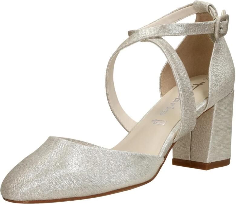 Tamaris Gouden Glitter Feest Sandalen Yellow Dames - Foto 16