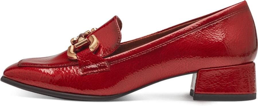 Tamaris Instappers blokhak pumps zakelijke schoen met modieuze siergesp - Foto 2