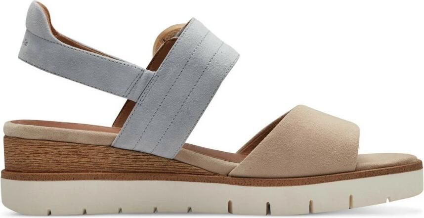 Tamaris Sandaaltjes zomerschoen sandaal sleehak met praktische klittenbandsluiting - Foto 8