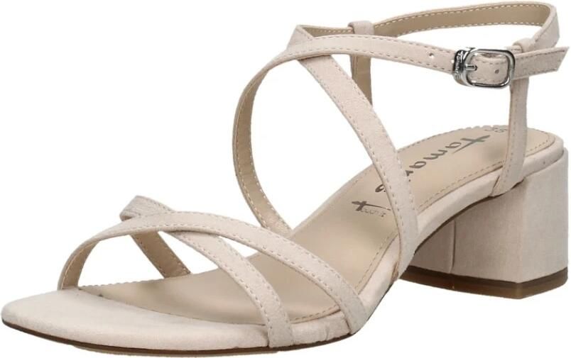 Tamaris Beige Hoge Hak Sandalettes Beige Dames - Foto 4