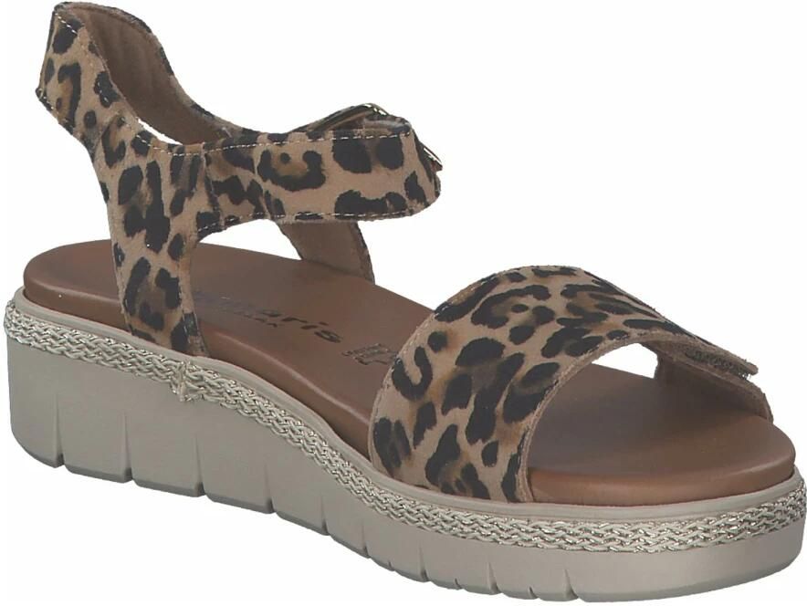 Tamaris Leren sandalen met klittenbandsluiting - Foto 2