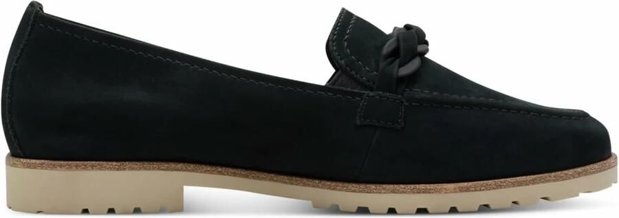 Tamaris Loafers Chunky slipper plateau slipper met zijstretch-inzetten