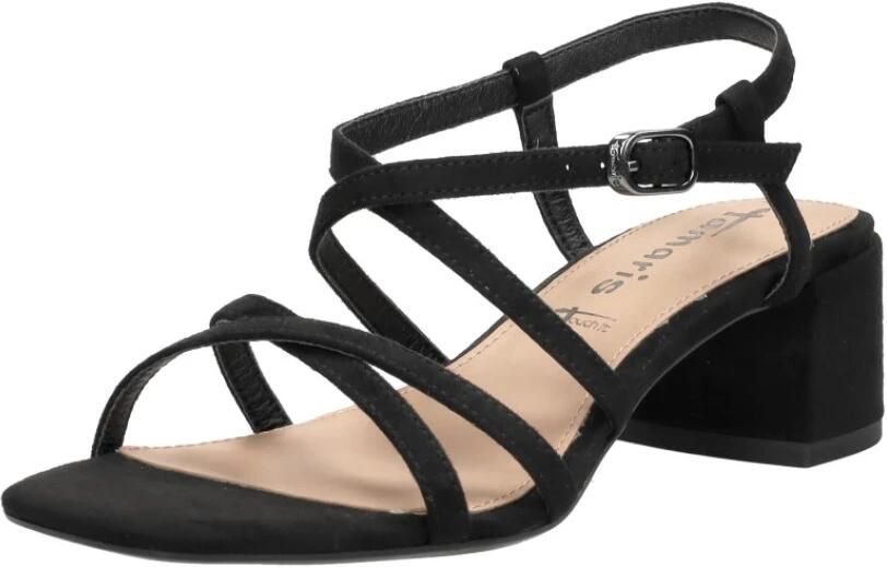 Tamaris Sandaaltjes zomerschoen sandaal blokhak met fijne bandjes - Foto 4