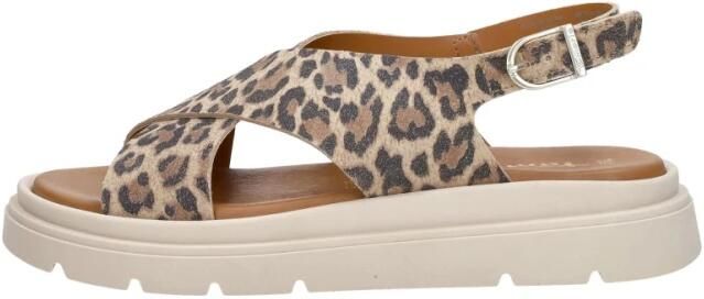 Tamaris Sandalen met bandjes voor dames in effen kleur - Foto 6