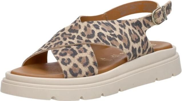 Tamaris Sandalen met bandjes voor dames in effen kleur - Foto 5