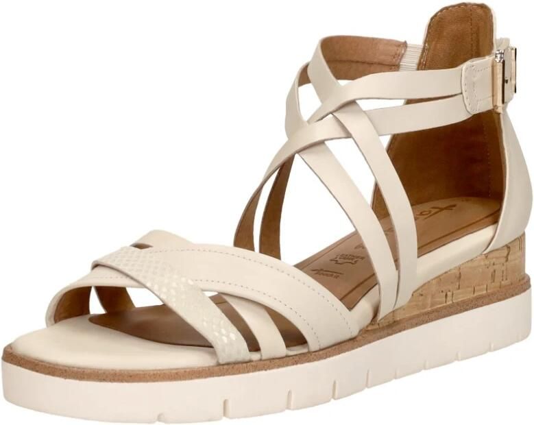 Tamaris Beige Comfort Sandaal met Gesloten Hak Beige Dames - Foto 2