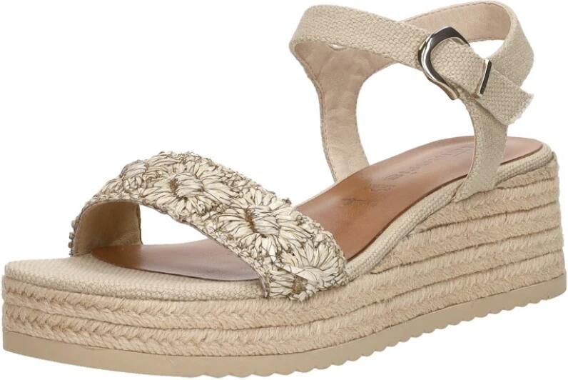 Tamaris Sandalen Touwzool Sandalen Touwzool Beige - Foto 4