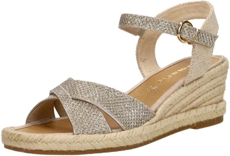 Tamaris Slippers plateau zomerschoen pantoffels in monochrome look - Foto 7