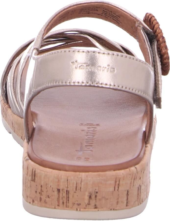 Tamaris Sandaaltjes plateau zomerschoen bandjessandaal met mooie siergesp - Foto 2