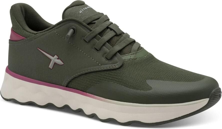 Tamaris Slip-on sneakers Nowana vrijetijdsschoen lage schoen slippers met ortholite-uitrusting