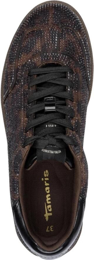 Tamaris Sneakers laag chocoladebruin donkerbruin - Foto 6