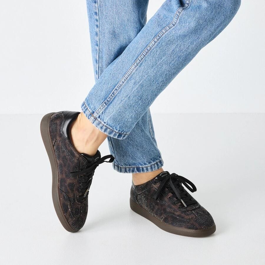 Tamaris Sneakers laag chocoladebruin donkerbruin - Foto 4