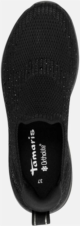 Tamaris dames instaptrainers 1-23787-45 001 Lage schoenen M2378745 Zwart - Foto 3