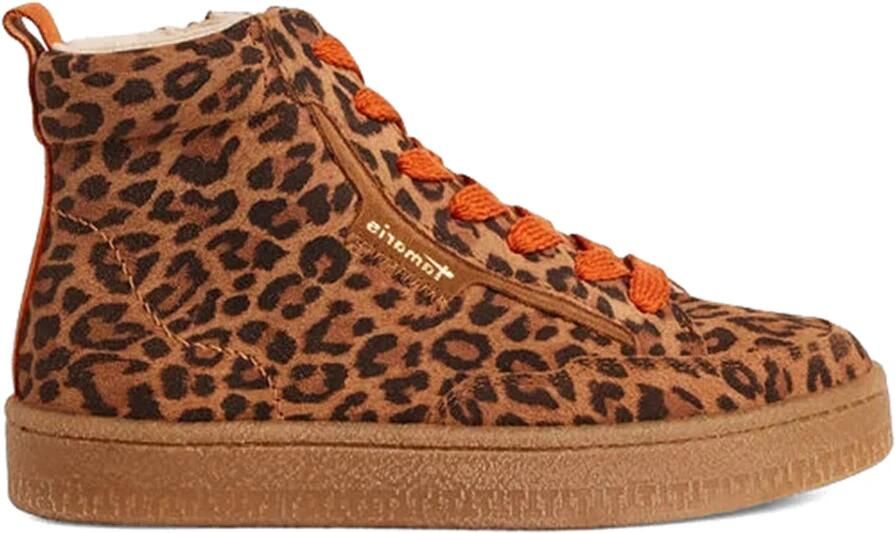 Tamaris dames leren enkellaarsjes 1-2520345 360 Laarzen Leren gevoerd Luipaard - Foto 3