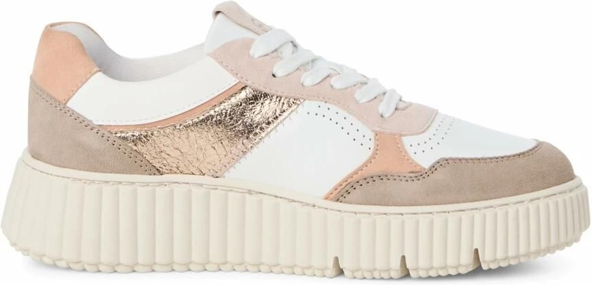 Tamaris Plateausneakers vrijetijdsschoen lage schoen veterschoen met touch-it-technologie - Foto 2