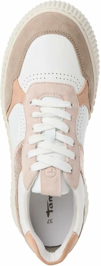 Tamaris Plateausneakers vrijetijdsschoen lage schoen veterschoen met touch-it-technologie - Foto 3