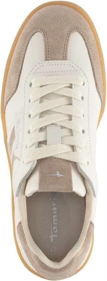 Tamaris Damesschoen 1-23723-44 344 Lage Top Damesschoen M2372344 wit taupe - Foto 3