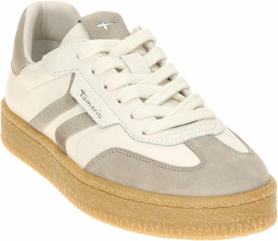 Tamaris Damesschoen 1-23723-44 344 Lage Top Damesschoen M2372344 wit taupe - Foto 2