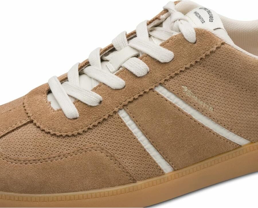 Tamaris Sneaker 1-23624-43 341 Dames Lage Damesschoenen Leer M2362443 taupe - Foto 4