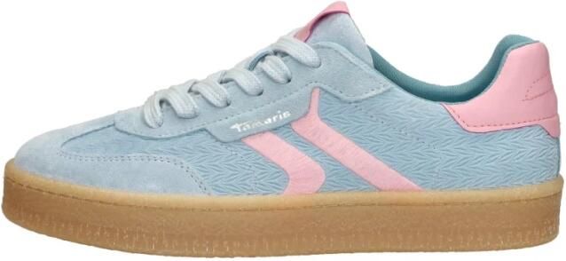 Tamaris Plateausneakers vrijetijdsschoen halfschoen veterschoen met gepolsterde schacht - Foto 5