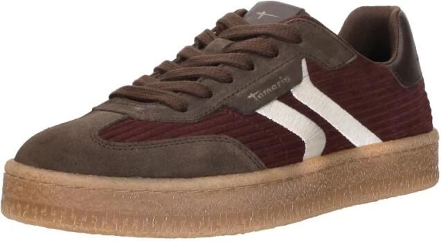 Tamaris Plateausneakers vrijetijdsschoen halfschoen veterschoen met gepolsterde schacht - Foto 9