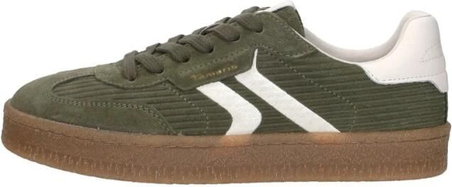 Tamaris Plateausneakers vrijetijdsschoen halfschoen veterschoen met gepolsterde schacht - Foto 9