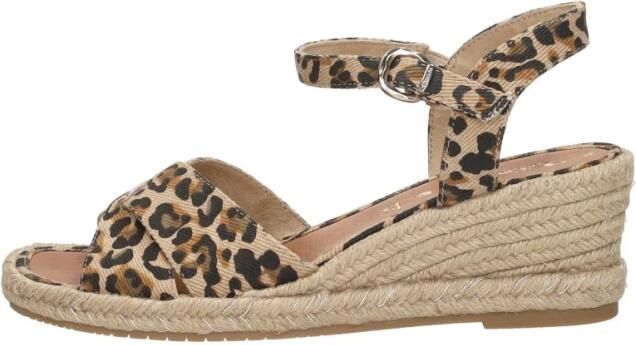 Tamaris Sleehaksandaaltjes bandjessandaal zomerschoen met modieuze kruisbandage - Foto 4