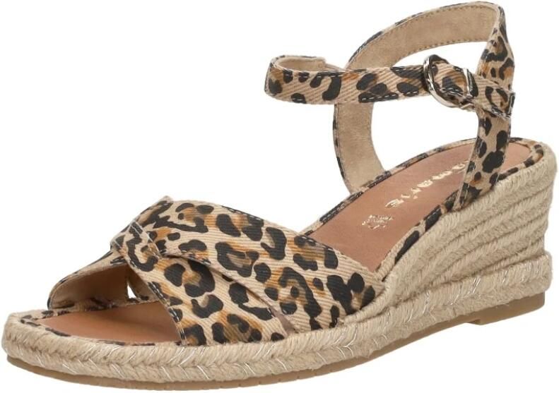 Tamaris Sleehaksandaaltjes bandjessandaal zomerschoen met modieuze kruisbandage - Foto 5