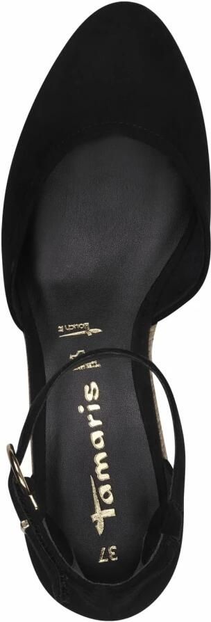 Tamaris Pumps met sleehak instapschoen wig-hak bandensandaal met modieuze jute-afwerking - Foto 5